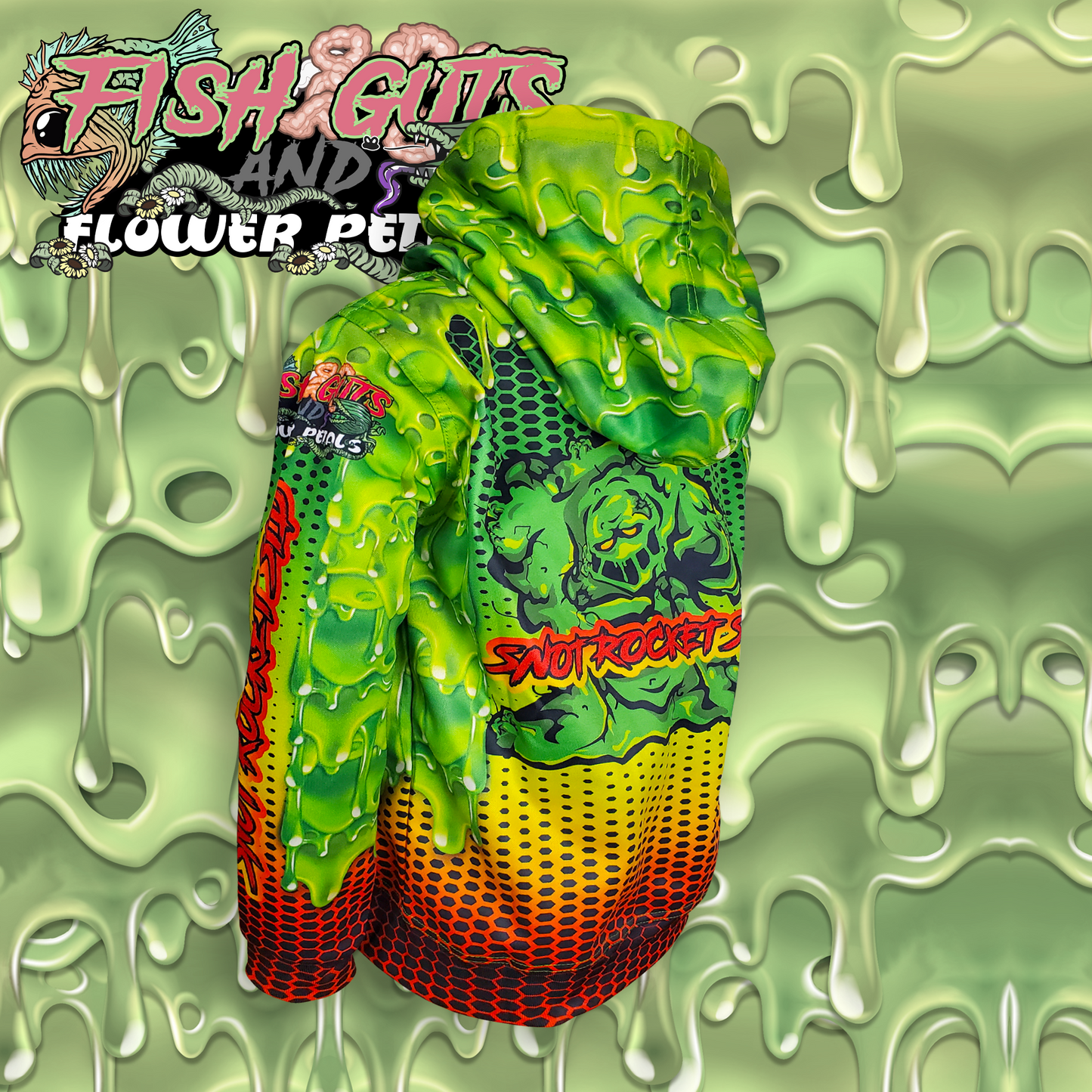 Fish Guts and Flower Petals - SNOT ROCKET SID - Hoodie
